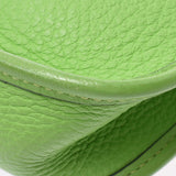 Hermes Hermes Evelin TPM Apple Green Silver Fittings□G刻（2003年左右）女士Triyo Clomance单肩包B等级使用Silgrin