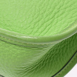 Hermes Hermes Evelin TPM Apple Green Silver Fittings□G刻（2003年左右）女士Triyo Clomance单肩包B等级使用Silgrin