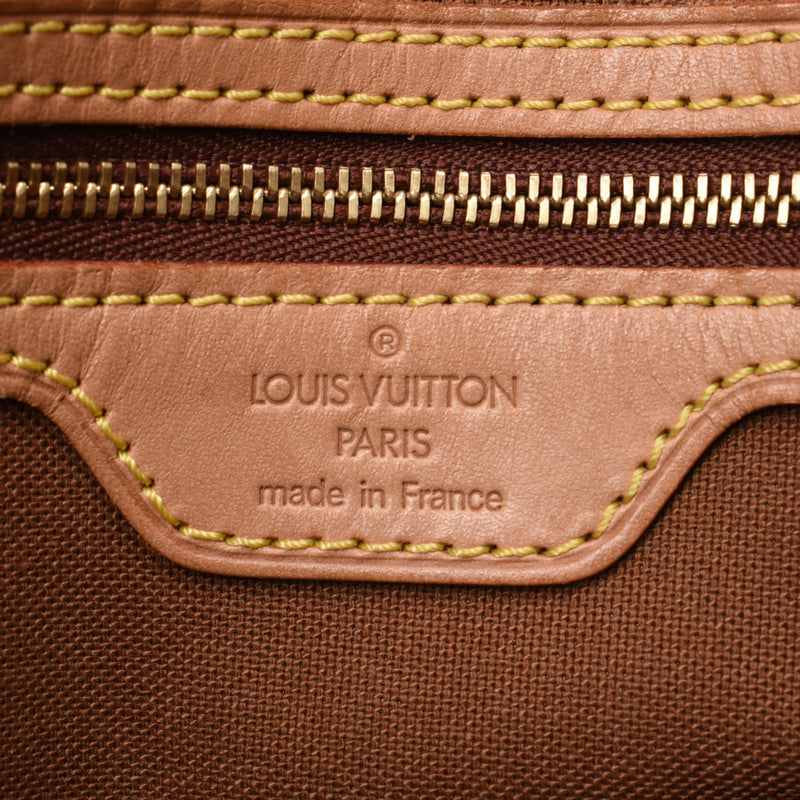 LOUIS VUITTON Louis Vuitton monogram mini-looping brown M51147 Lady's monogram canvas one shoulder bag B rank used silver storehouse