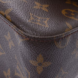 LOUIS VUITTON Louis Vuitton monogram mini-looping brown M51147 Lady's monogram canvas one shoulder bag B rank used silver storehouse