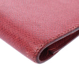 Hermes Hermes议程Rouge VIFF Silver Bracket○W刻（1993年左右）UniSEX Kushuber笔记本封面B排名使用Silgrin