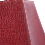 Hermes Hermes议程Rouge VIFF Silver Bracket○W刻（1993年左右）UniSEX Kushuber笔记本封面B排名使用Silgrin