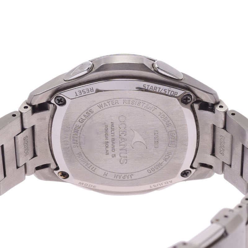 カシオオシアナス タフソーラー メンズ 腕時計 OCW-M800 CASIO