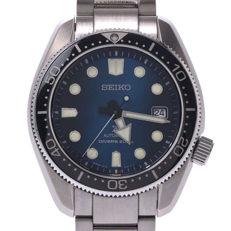 Seiko Seiko Prospex Diver Scuba SBDC065 Men's SS Watch Automatic Wound Blue Gradation Diagram A-Rank Used Silgrin
