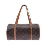 LOUIS VUITTON ルイヴィトン モノグラム パピヨンＬ ブラウン M51385 レディース モノグラムキャンバス ハンドバッグ Bランク 中古 銀蔵