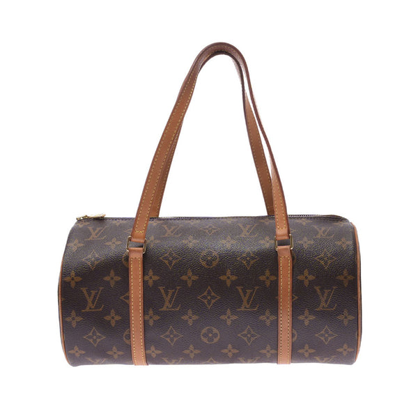 Louis Vuitton Louis Vuitton Mobillon Papillon L Brown M51385女士Monogram Canvas手提包B排名使用Silgrin