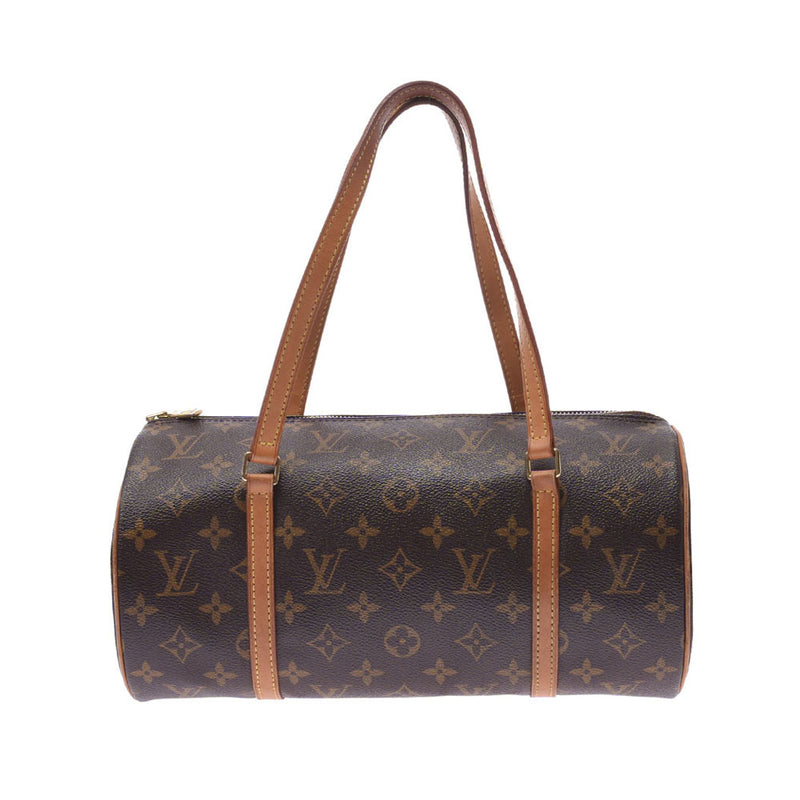 Louis Vuitton Louis Vuitton Monogram Papillon L Brown M51385 Women's Monogram Canvas Handbag B Rank Used Silgrin