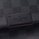 LOUIS VUITTON ルイヴィトン ダミエ グラフィット ディストリクトPM 旧型 黒/グレー N41260 メンズ ショルダーバッグ ABランク 中古 銀蔵