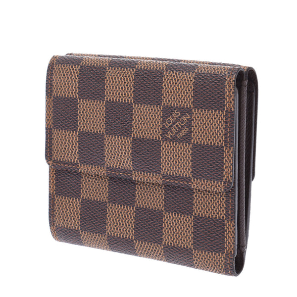 Louis Vuitton Louis Vuitton Damee Portfoy Eurizu Brown N61654 Unisex Two-folded wallet AB rank used Silgrin