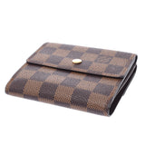 Louis Vuitton Louis Vuitton Damee Portfoy Eurizu Brown N61654 Unisex Two-folded wallet AB rank used Silgrin