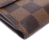 Louis Vuitton Louis Vuitton Damee Portfoy Eurizu Brown N61654 Unisex Two-folded wallet AB rank used Silgrin