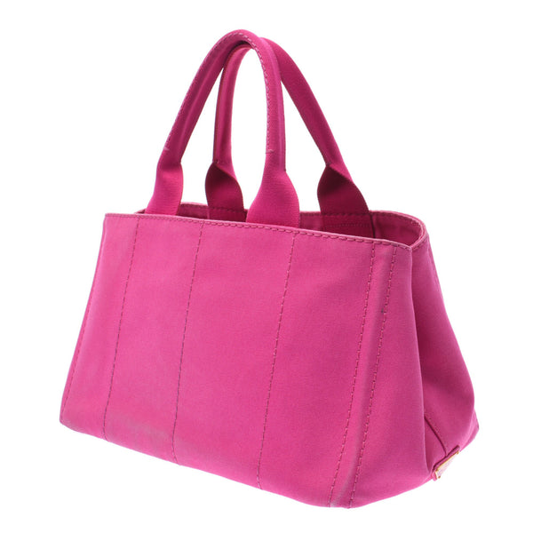Prada Prada Kanapa Pink BN1877 Women's Canvas Tote Bag B Rank Used Silgrin