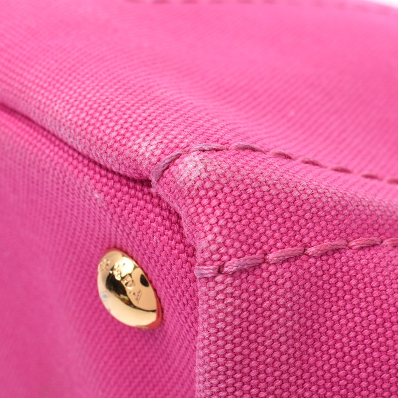 PRADA Prada,Kanapa,Pink BN1877,Ladies Canvas,Totobag B-Rank,使用银器