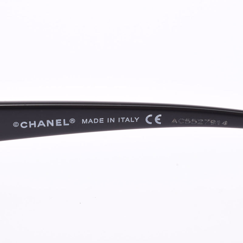 CHANEL Chanel Camelia adjoining black 3131-N/c.501 Ladies, mega, mega, Class A, used silver