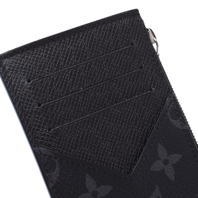 Louis Vuitton Monogram Eclipse Coin Card Holder Case Wallet M30271