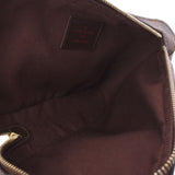 LOUIS VUITTON Louis Vuitton Damier Jeronimos Body Bag Brown N51994 Unisex Damier Canvas Shoulder Bag AB Rank Used Ginzo