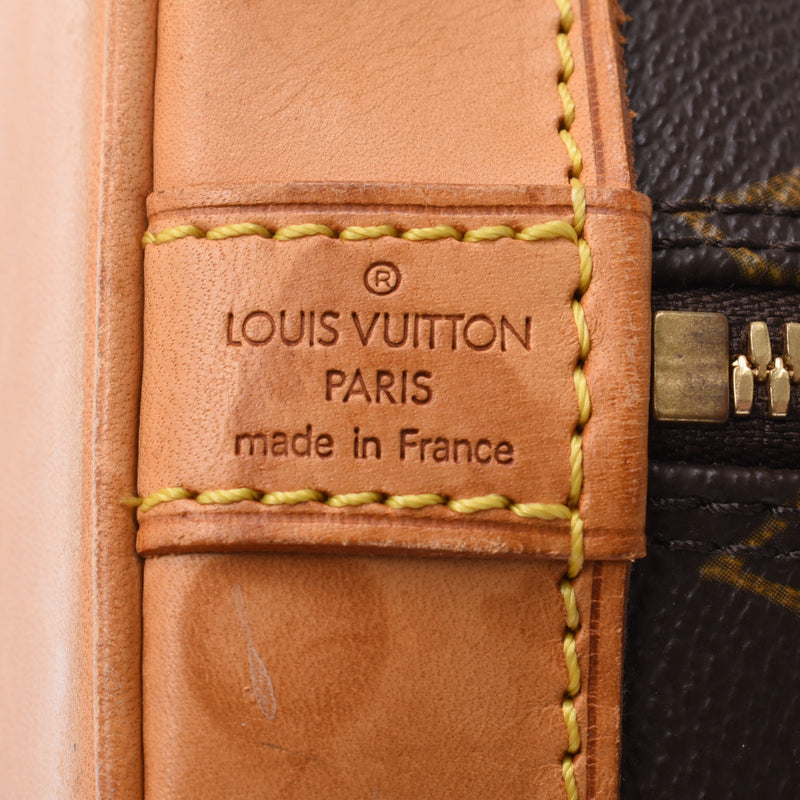 Louis Vuitton Louis Vuitton Monogram Alma Braun M51130女性Monogram Canvas手提包B排名使用Silgrin