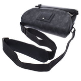 LOUIS VUITTON ルイヴィトン モノグラム エクリプス メッセンジャー ヴォワヤージュPM 黒 M40511 メンズ ショルダーバッグ Aランク 中古 銀蔵