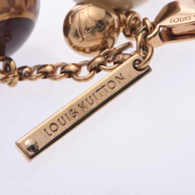 ルイヴィトンビジューサック ミニラン バッグチャーム ブラウン ゴールド金具 ユニセックス キーホルダー M65699 LOUIS VUITTON  中古 – 銀蔵オンライン