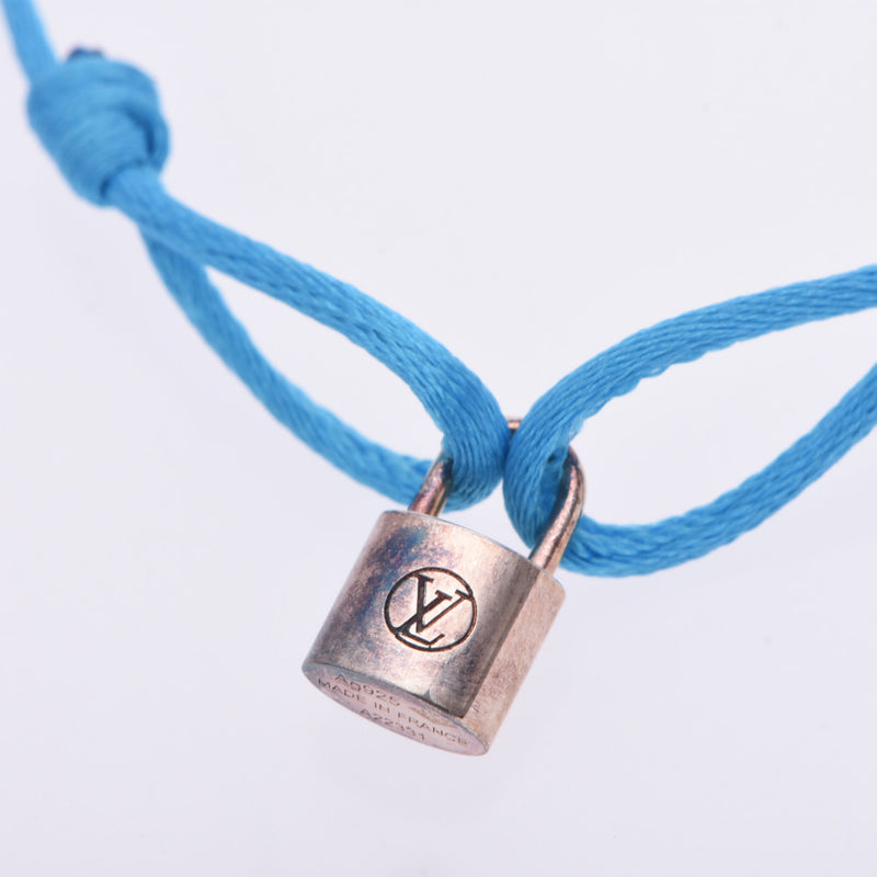 LOUIS VUITTON Ruiviton Blasure Rock It Blue/Silver Gold. Q95591 Unsex SV925/Silk Code Breathlet AB Ranks Chuson