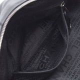 Chanel Chanel Chocoover Shoulder Bag Black Silver Fittings Ladies Caviar Skin Handbags AB Rank Used Sinkjo