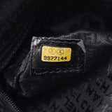 Chanel Chanel Chocoover Shoulder Bag Black Silver Fittings Ladies Caviar Skin Handbags AB Rank Used Sinkjo