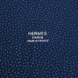 Hermes Hermes Picon Lock MM Deep Blue Silver Football Y Engraved (around 2020) Ladies Triyon Maurice Handbag Unused Silgrin