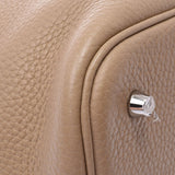 HERMES エルメス ピコタンロック MM トレンチ シルバー金具 X刻印(2016年頃) レディース トリヨンクレマンス ハンドバッグ Aランク 中古 銀蔵