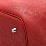 Hermes Picotin lock mm touch Rouge tomatoes / Rosemary