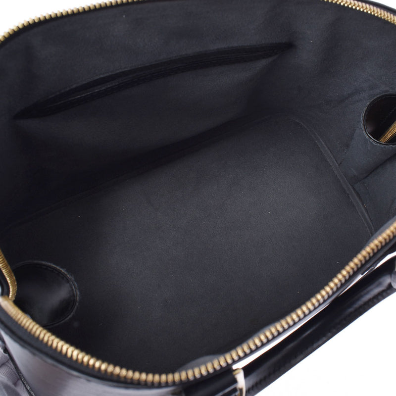 LOUIS VUITTON ルイヴィトン エピ アルマ 黒 M52142 レディース エピレザー ハンドバッグ ABランク 中古 銀蔵