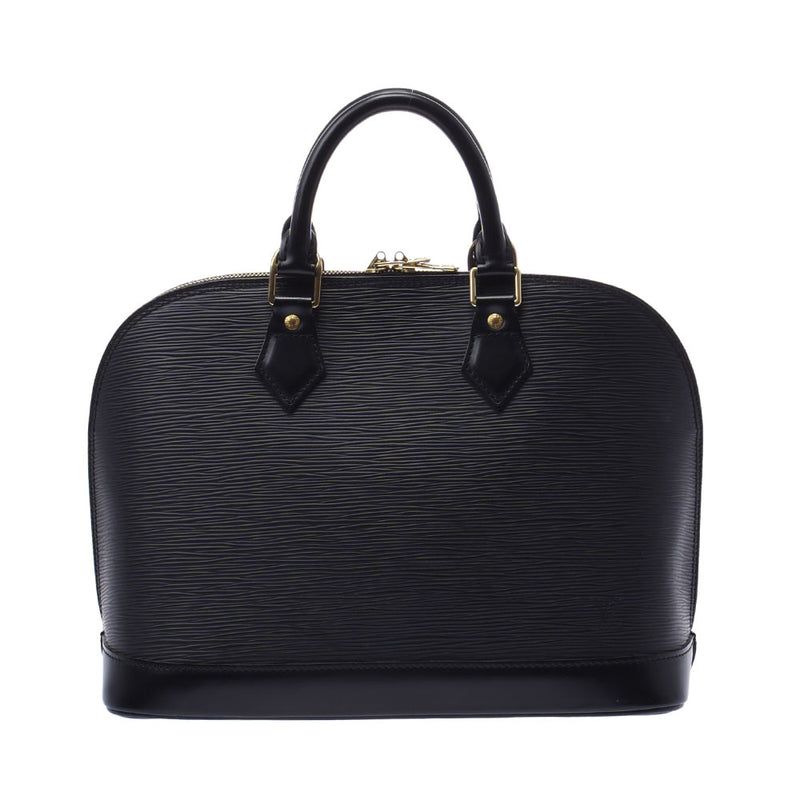 LOUIS VUITTON ルイヴィトン エピ アルマ 黒 M52142 レディース エピレザー ハンドバッグ ABランク 中古 銀蔵