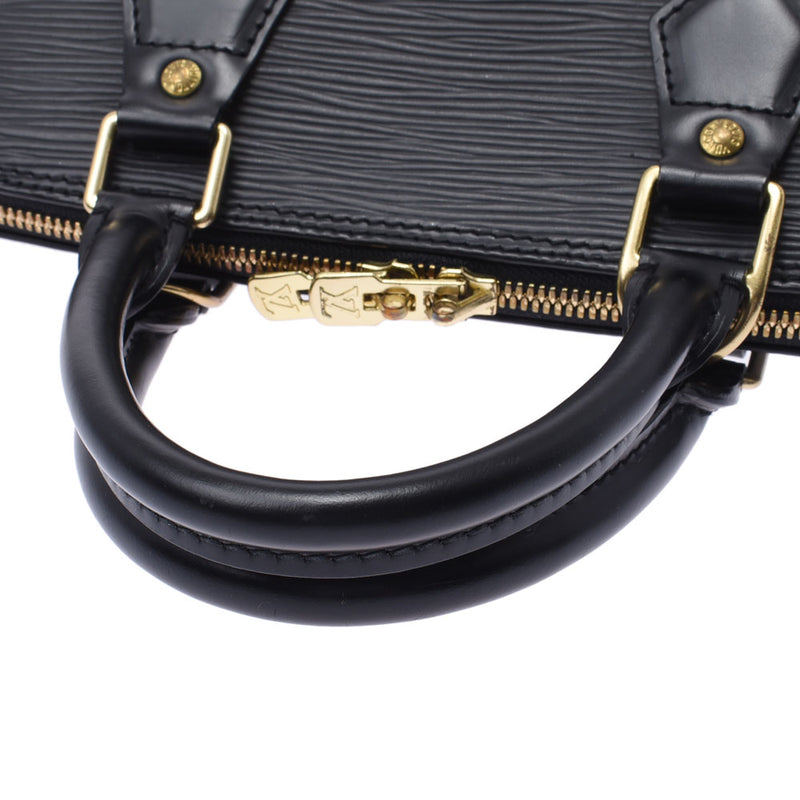 LOUIS VUITTON ルイヴィトン エピ アルマ 黒 M52142 レディース エピレザー ハンドバッグ ABランク 中古 銀蔵