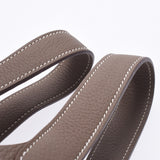 HERMES エルメス ピコタンロック PM  エトゥープ シルバー金具 □P刻印(2012年頃) レディース トリヨンクレマンス ハンドバッグ Aランク 中古 銀蔵