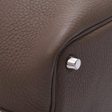 HERMES エルメス ピコタンロック PM  エトゥープ シルバー金具 □P刻印(2012年頃) レディース トリヨンクレマンス ハンドバッグ Aランク 中古 銀蔵