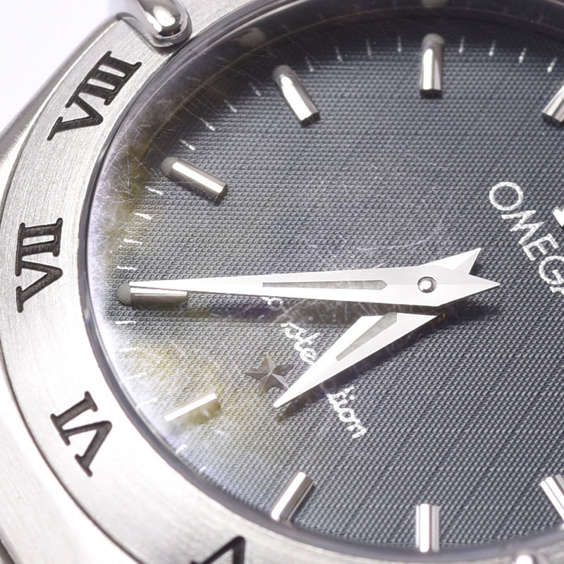 OMEGA オメガ コンステレーション ミニ 1572.40 レディース SS 腕時計 クオーツ グレー文字盤 ABランク 中古 銀蔵
