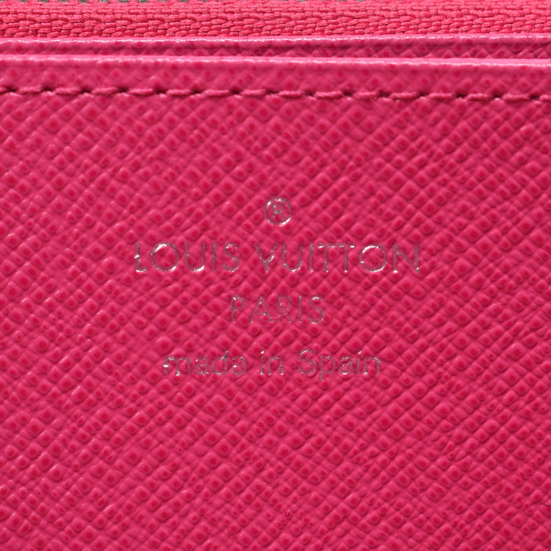 Louis Vuitton Louis Vuitton Epi Zippy Wallet Noir / Hot Pink M64838 Unisex Epireser Long Wallet B Rank Used Silgrin