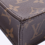 Louis Vuitton Monogram Petite sac Plaid 2WAY Bag Brown m69442 Womens Monogram canvas handbag a