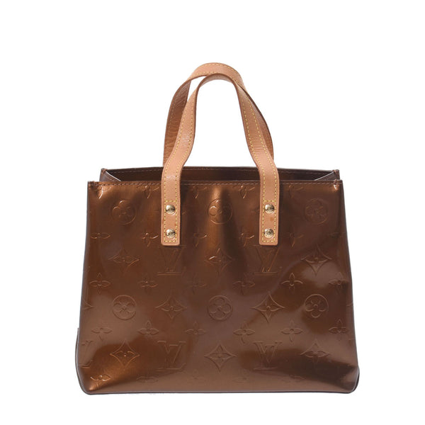 LOUIS VUITTON Ruiviton Verny Lead PM Bronze M91146 Ladies monogram, Verny, handbag, B-rank used silver storehouse.