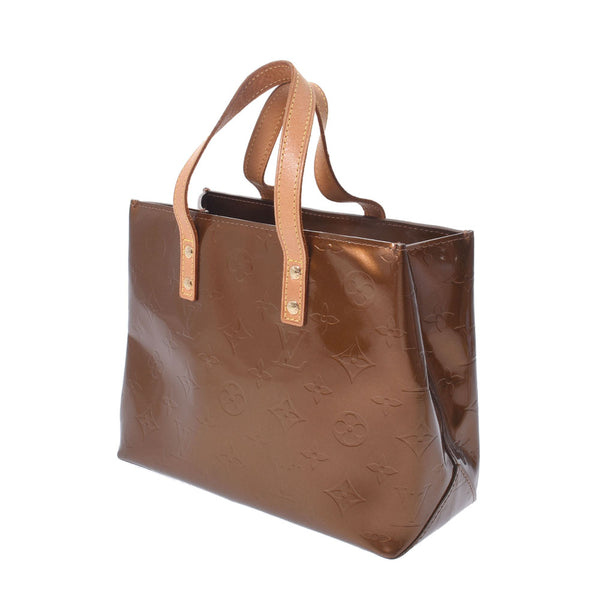 LOUIS VUITTON Ruiviton Verny Lead PM Bronze M91146 Ladies monogram, Verny, handbag, B-rank used silver storehouse.