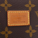 LOUIS VUITTON ルイヴィトン モノグラム ソミュール35 ブラウン M42254 ユニセックス モノグラムキャンバス ショルダーバッグ Bランク 中古 銀蔵