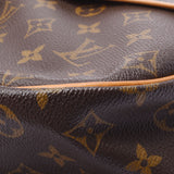 LOUIS VUITTON ルイヴィトン モノグラム ソミュール35 ブラウン M42254 ユニセックス モノグラムキャンバス ショルダーバッグ Bランク 中古 銀蔵