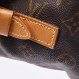 LOUIS VUITTON ルイヴィトン モノグラム ソミュール35 ブラウン M42254 ユニセックス モノグラムキャンバス ショルダーバッグ Bランク 中古 銀蔵