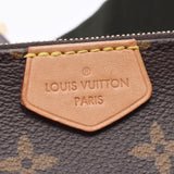 LOUIS VUITTON ルイヴィトン モノグラム ミュルティ ポシェット アクセソワール カーキ M44813 ユニセックス モノグラムキャンバス ショルダーバッグ ABランク 中古 銀蔵