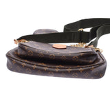 LOUIS VUITTON ルイヴィトン モノグラム ミュルティ ポシェット アクセソワール カーキ M44813 ユニセックス モノグラムキャンバス ショルダーバッグ ABランク 中古 銀蔵