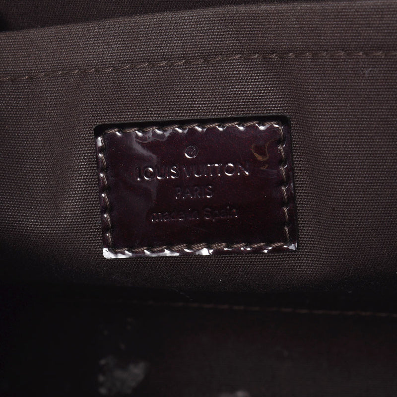 Louis Vuitton Louis Vuitton Verni Monte Ne MM 2way Bag Amarant M50400 Women's Monogram Verni Handbag B Rank Used Silgrin