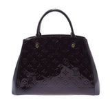 Louis Vuitton Louis Vuitton Verni Monte Ne MM 2way Bag Amarant M50400 Women's Monogram Verni Handbag B Rank Used Silgrin