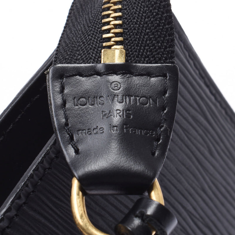Louis Vuitton EPI black m52942 women's EPI leather accessories pouch ab