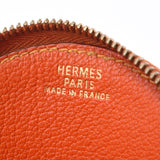 HERMES エルメス トゥッティ フルッティ オランジュ オレンジ □D刻印(2000年頃) ユニセックス シェーブル コインケース Bランク 中古 銀蔵