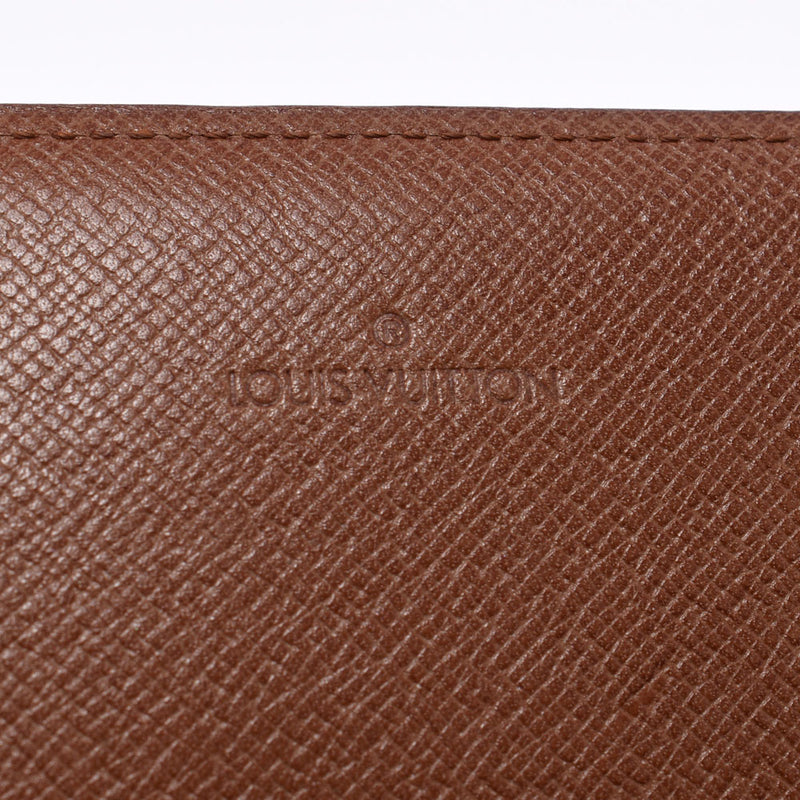 Louis Vuitton Monogram portage feuille 3 cult credit brown m61695 men's Monogram canvas Wallet