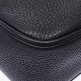 Gucci Gucci Soho小迪斯科袋GG Logo Black Gold Bracket 308364女士皮革单肩包A级使用Silgrin